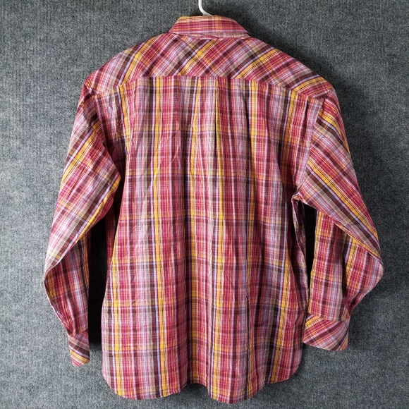 TOMMY HILFIGER Men's shirts button Down  long sleeve collared sz XXL - Picture 8 of 8